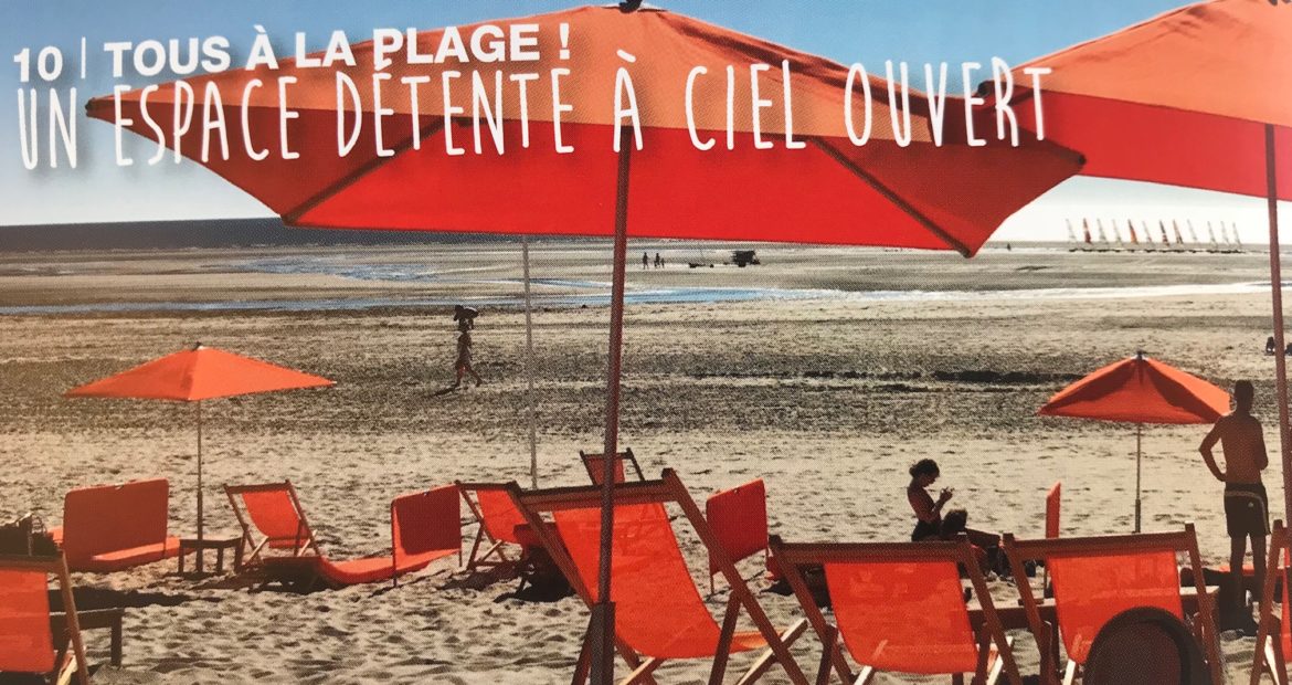 Mobilier des Plages du Touquet-Paris-Plage