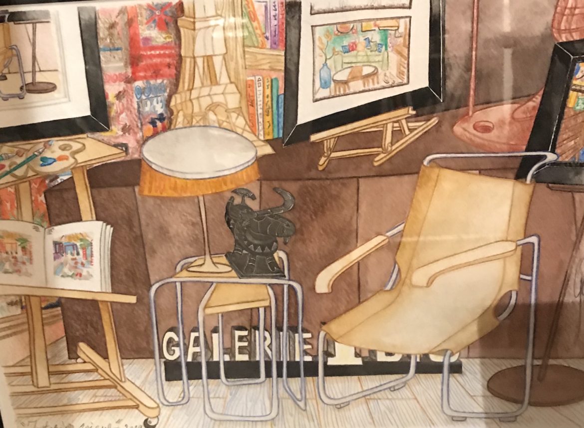 Intérieur view avec Alain Godon